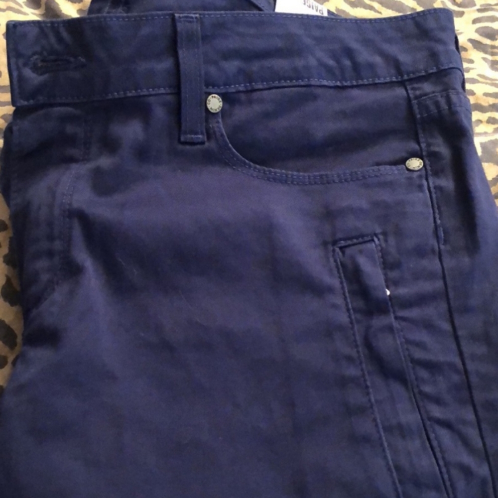 Paige MARLEY Skinny Zip moto pants, 31 - Picture 5 of 14